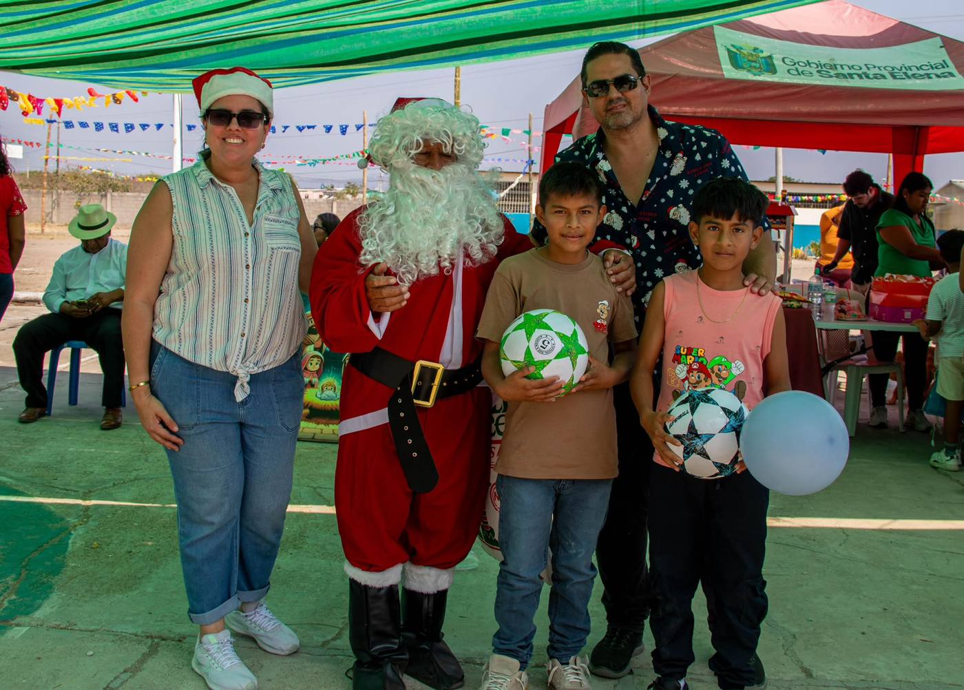 Entrega de balones